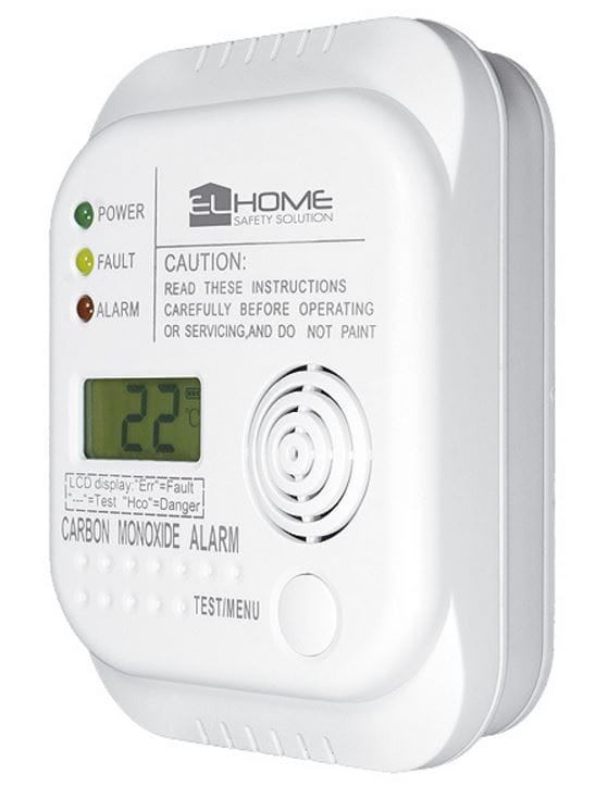 Czujnik czadu ''El Home'' CD-65A4 - wyświetlacz LCD, termometr