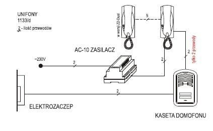 ELFON Z2 schemat