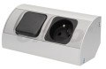 OR-AE-1302,  gniazdo meblowe z wyłącznikiem, 1x230V