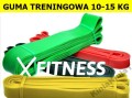 Guma treningowa XFitness Power Band ORANGE 10-15 KG
