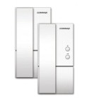Zestaw dwóch unifonów Commax DP-LA01 DC z łącznością interkomową , 12V
