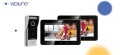 Wideodomofon 2 Monitory WiFI mobilny ViDiLine z podglądem na telefonie VIDI-MVDP-7S-B-2