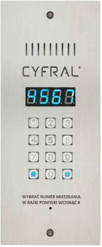 PANEL CYFROWY ''CYFRAL'' PC-3000R
