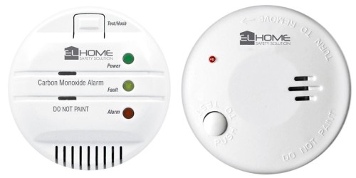 ZESTAW MINI CZUJNIKÓW CZADU I DYMU ''EL HOME'' CSD-01N9