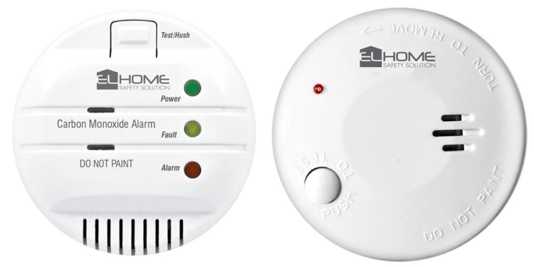 ZESTAW MINI CZUJNIKÓW CZADU I DYMU ''EL HOME'' CSD-01N9