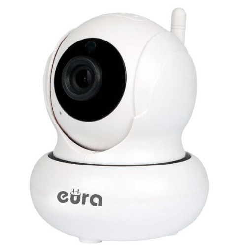 Kamera IP WiFi ''Eura'' IC-12C3 - bezprzewodowa, wewnętrzna, 2,0 Mpx, obsługa kart SD