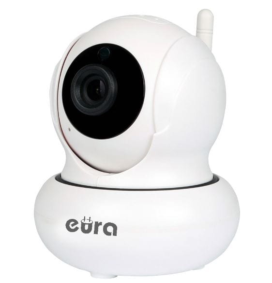 Kamera IP WiFi ''Eura'' IC-12C3 - bezprzewodowa, wewnętrzna, 2,0 Mpx, obsługa kart SD