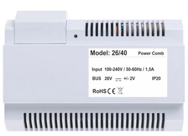 Zasilacz systemowy Vidos DUO P26/40