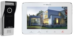 Wideodomofon Vidi  KIT IP VIDI-MVDP-7M-B Mobile Video Doorphone Kit - Black + WiFi