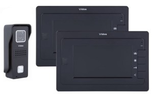 Wideodomofon 2 x monitor M323 /S6B Vidos