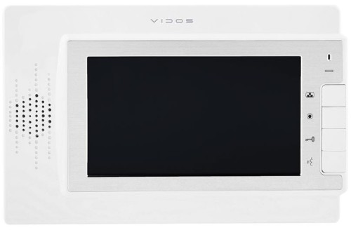 Monitor Vidos M320W otwieranie furtki i bramy