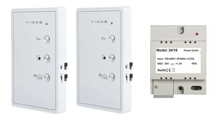 Zestaw interkom Vidos 2x U1011