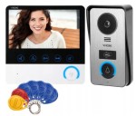 Wideodomofon furtka + brama breloki pamięć 7"