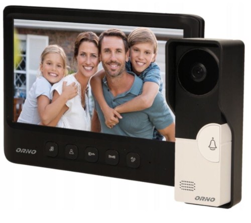 Wideodomofon OR-VID-MC-1059/B otwieranie furtki i bramy.