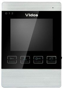 Monitor M904S – otwieranie furtki i bramy, karta SD