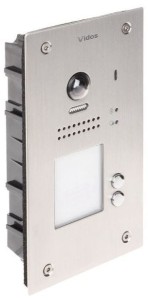 Vidos S1202A stacja bramowa wideodomofonu, czytnik RFID