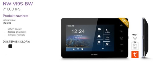 Monitor Nexwei VI9S-BW