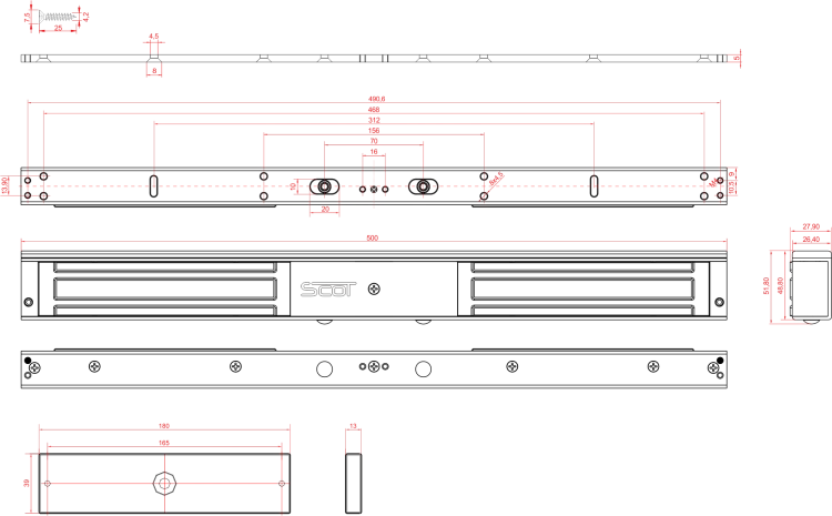 Zwora elektromagnetyczna EL-600DSL2