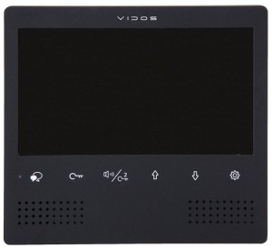 Vidos M1023B Monitor wideodomofonu 2-żyłowy 
