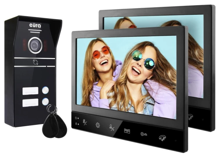 Dwu-rodzinny wideodomofon Eura VDP-80C5