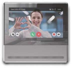 Monitor Commax CDV-70QT 230V Neo Silver  Wi-Fi