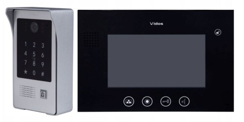 Wideodomofon 7 cali Vidos M670B /S20DA