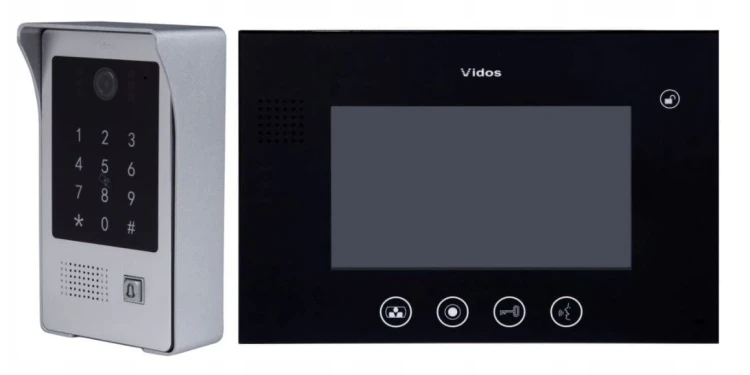 Wideodomofon 7 cali Vidos M670B /S20DA