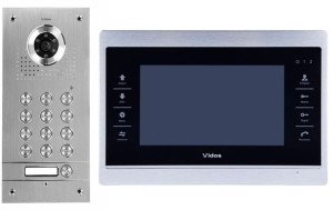 Wideodomofon 7 cali Vidos M901S/S561D nagrywa film