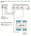 Schemat moduł przekaźnikowy MD-RA3B