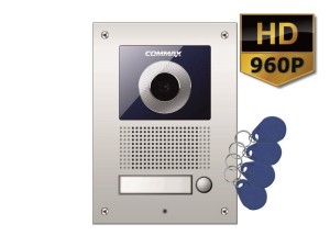  DRC-41UNHD/RFID KAMERA PODTYNKOWA Z REGULACJĄ OPTYKI I CZYTNIKIEM RFID, OPTYKA HD 960P