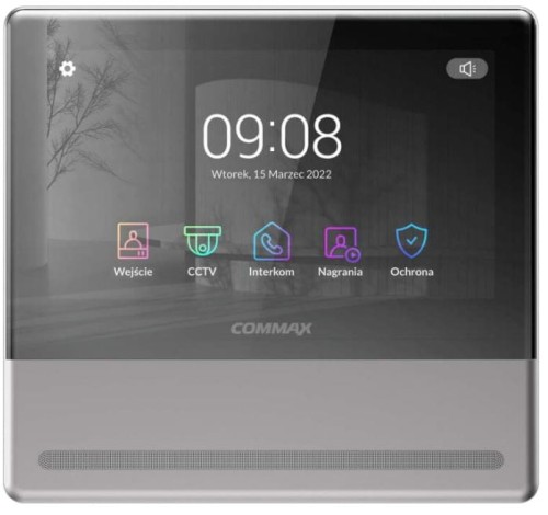 Monitor Commax CDV-70QT(DC) NEO SILVER Wi-Fi