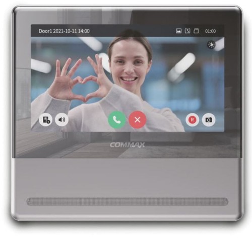 Monitor Commax CDV-70QT(DC) NEO SILVER Wi-Fi