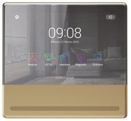 Monitor Commax CDV-70QT 230V Neo Gold Wi-Fi