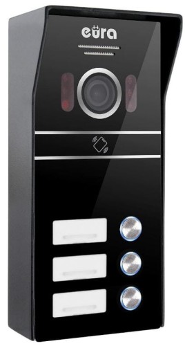 VDA-63C5 kamera natynkowa z daszkiem i czytnikiem RFID