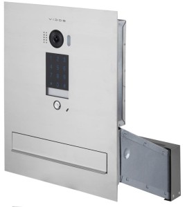 S1401D-SKM Skrzynka na listy z wideodomofonem