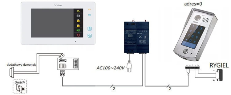 Vidos DUO M1021W / S1301D