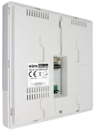MONITOR ''EURA'' VDA-35A5 ''2EASY'' - biały, ekran 7''