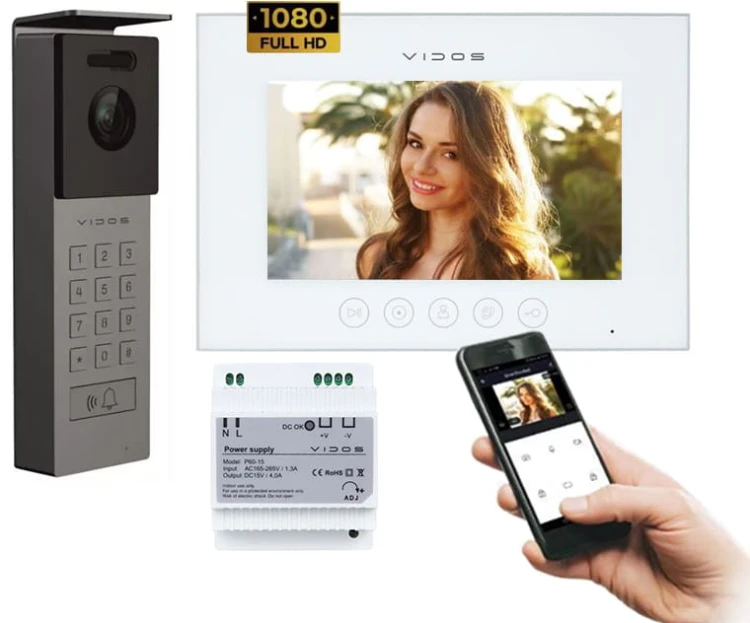 Wideodomofon Vidos M11W S12D WiFi