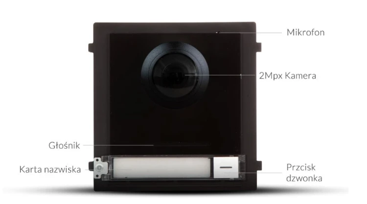 Wideodomofon jednorodzinny moduł H-LINE Monitor 7"