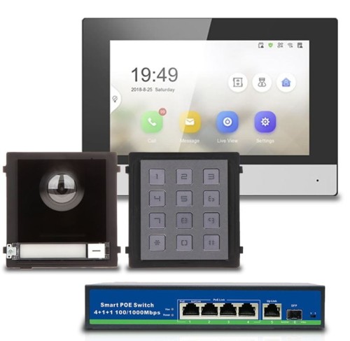 Wideodomofon jednorodzinny na kod H-LINE