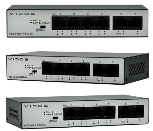 PS42/60 switch POE 4 portowy