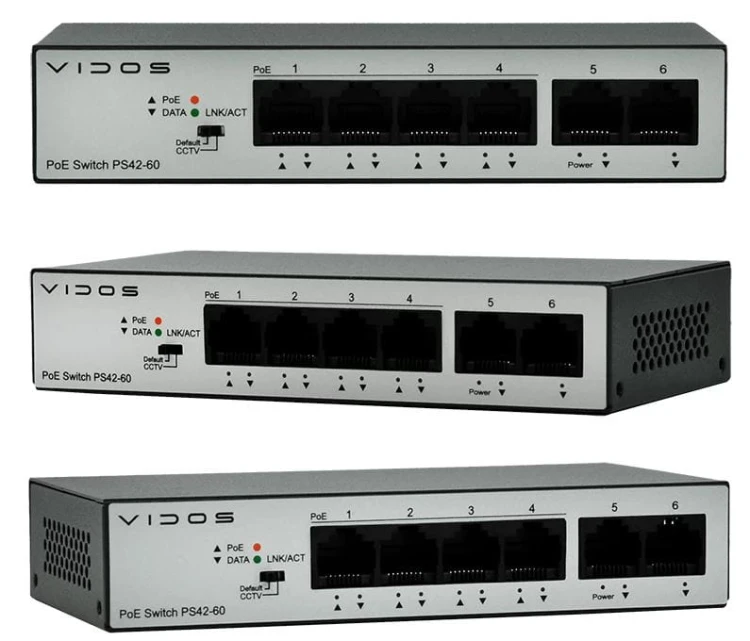 PS42/60 switch POE 4 portowy