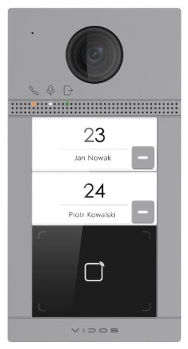 S2402-N stacja bramowa IP Vidos (natynkowa)