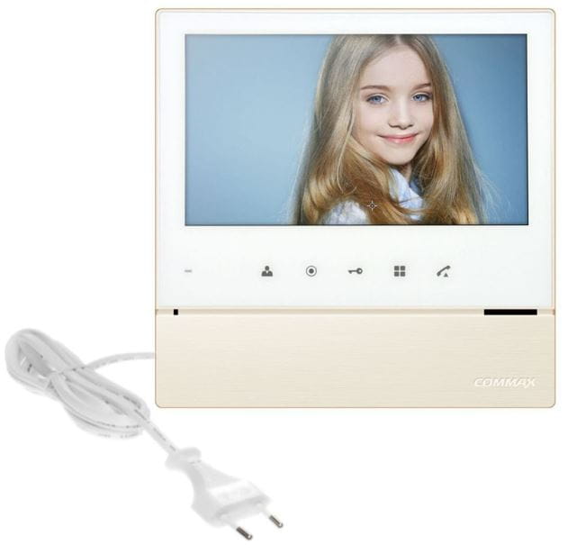CDV-70HM2 WHITE MONITOR 7" GŁOŚNOMÓWIĄCY Z PAMIĘCIĄ