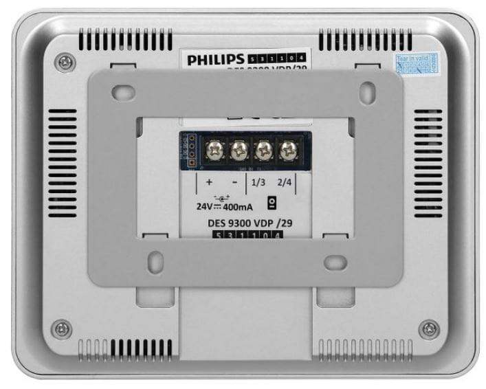 Monitor 4,3" Philips Compact WelcomeEye