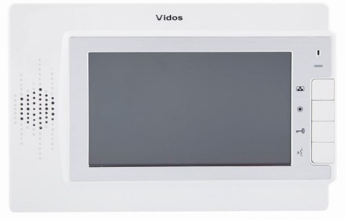 Monitor Vidos M320W otwieranie furtki i bramy