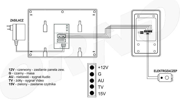BAX VDP-40 schemat