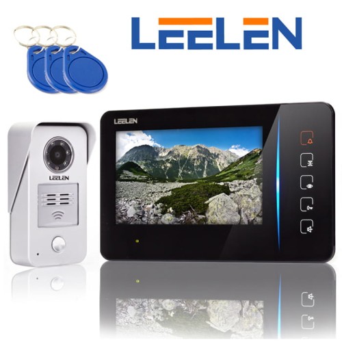 Wideodomofon - 7cali JB305_N60/No15pc+3xbrelok, czytnik RFID