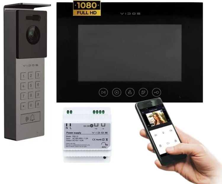 WIDEODOMOFON WiFi M11B-X/S12D