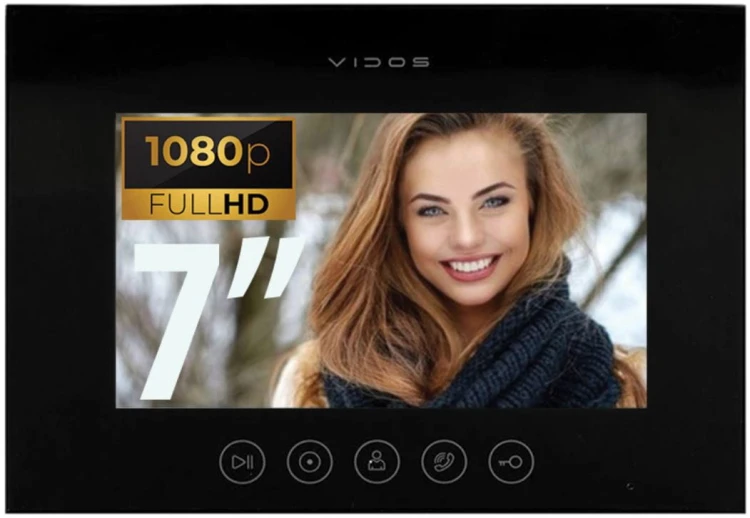 Monitor Vidos M11B X z Wi-Fi Full HD, 3 lata gwarancji
